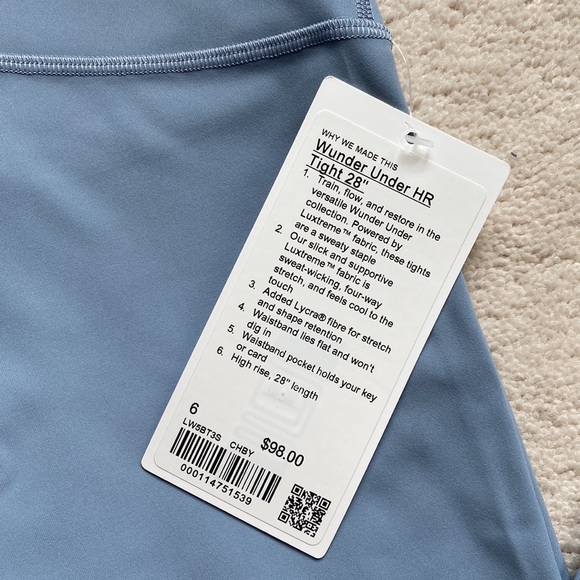 Lululemon Wunder Under HR (size6) - Picture 2 of 3